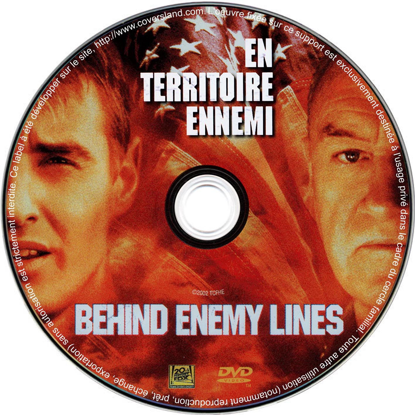 En territoire ennemi ( Behind enemy lines) (DVD)